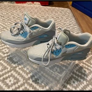 Nike Air Max 90 Ultra youth Platinum Silver Blue